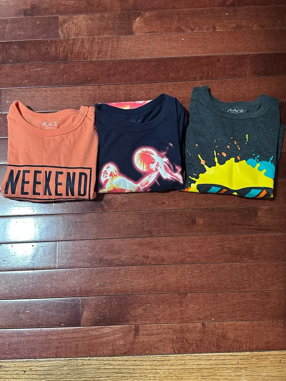 Bundle Children's Place L/S Graphic T-Shirts